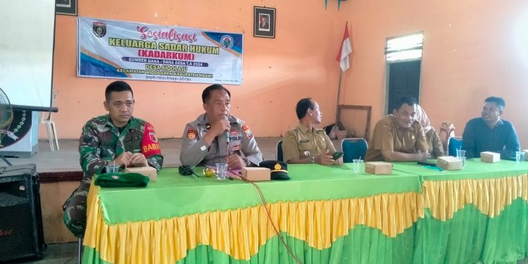 Cegah Kenakalan Remaja di Ngawi, Polsek Widodaren Sosialisasi Kadarkum