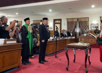 DPRD Kabupaten Tulungagung menggelar sidang paripurna berjalan lancar dan kondusif