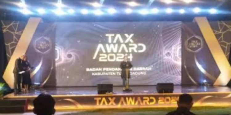 Bapenda Kabupaten Tulungagung, Menggelar Acara Tax Award 2024, Berjalan Lancar Dan Kondusif