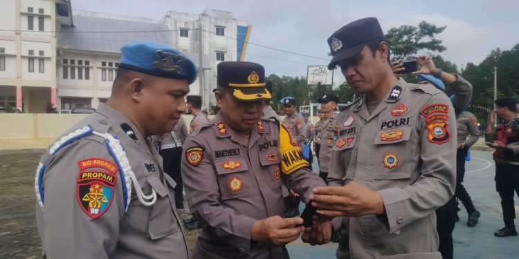 Bidik Personel Terlibat Judi Online, Propam Polres Toraja Utara Gelar Gaktiblin