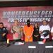 Polres Tulungagung Menggelar Konferensi Pers Pengungkapan Kasus Pencurian Disertai Ancaman Kekerasan Dengan Senjata Tajam