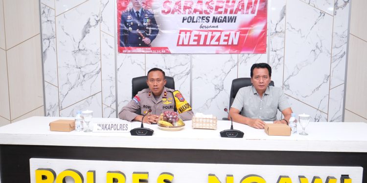 Cooling System, Polres Ngawi Gelar Sarasehan Bersama Netizen