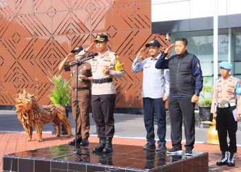Minimalisir Pelanggaran Pilkada 2024, Polres Ngawi Gelar Apel Bersama Satgas Anti Money Politic