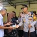 Cooling System Pungut Suara, Polres Ngawi Bagikan Makanan Sehat Kepada Masyarakat