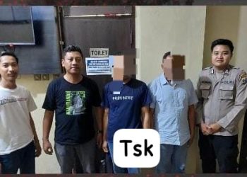 Polres Nganjuk Bongkar Peredaran Uang Palsu di Pasar Sawahan,  Dua Pelaku Dibekuk