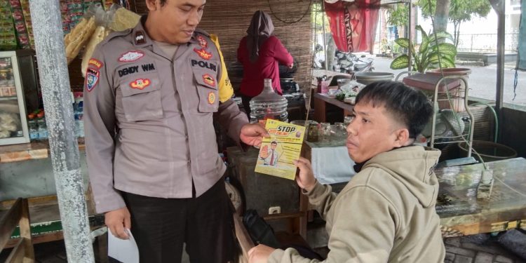 Melalui Bhabinkamtibmas, Polres Nganjuk Gencarkan Edukasi Bahaya Judi Online hingga ke Pelosok Desa