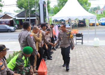 Polres Ngawi Amankan Pleno Rekapitulasi Hitung Suara