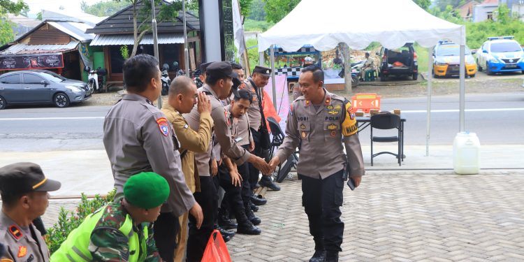Polres Ngawi Amankan Pleno Rekapitulasi Hitung Suara