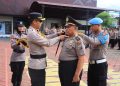 Kapolres Ngawi Pimpin Upacara Kenaikan Pangkat Pengabdian