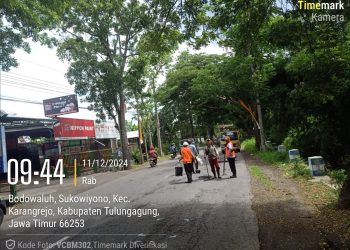 Perbaikan Ruas Jalan Sukowiyono-Karangrejo Mulai di Kerjakan, Warga Sambut Gembira