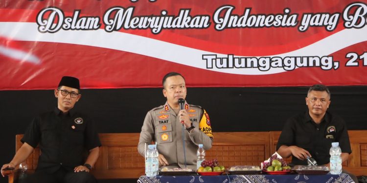 Kapolres Tulungagung Menghadiri Seminar Kebangsaan Paguyuban Pencak Silat