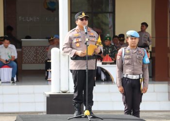 Pastikan Siap Amankan Nataru, Kapolres Toraja Utara Pimpin Apel Gelar Pasukan Ops Lilin Pallawa 2024