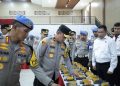 Cegah Penyalahgunaan, Wakapolda Sulsel Lakukan Pemeriksaan Senjata Api dan Amunisi Personel