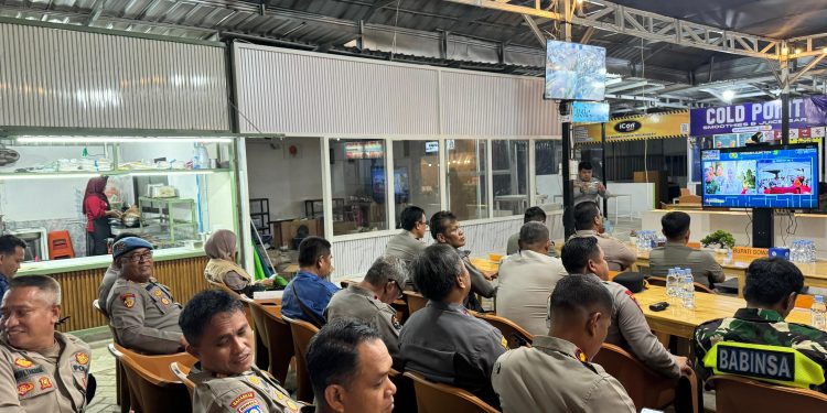 Kapolres Gowa Ikuti Zoom Meeting Monitoring Kamtibmas Jelang Malam Tahun Baru 2025