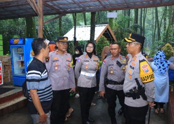 Kapolres Cek Pengamanan Sejumlah Tempat Wisata Ngawi