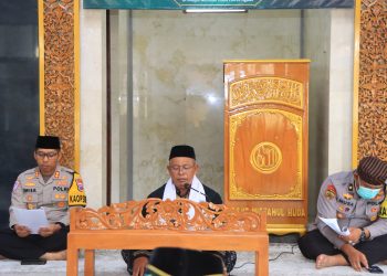 Awali Tahun 2025, Polres Ngawi Gelar Pengajian dan Doa Bersama