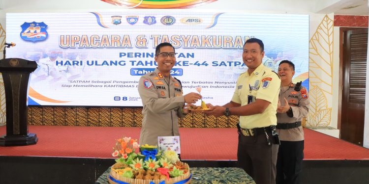 Kapolres Ngawi Hadiri Tasyakuran HUT Satpam ke-44
