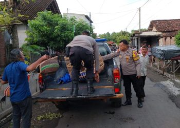 Polsek Bagor Gerebek Lokasi Perjudian Sabung Ayam di Sugihwaras