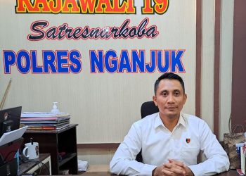 Polres Nganjuk Bekuk Tiga Tersangka Peredaran Narkotika Jenis Sabu dan Pil Dobel L