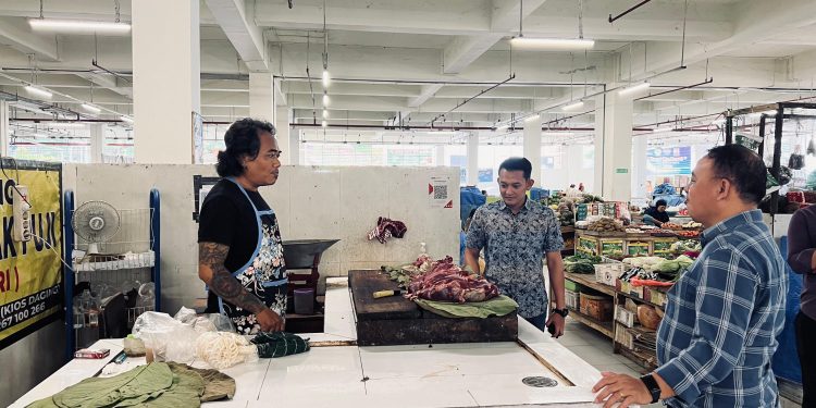 Satgas Pangan Cek Stok Harga Daging Sapi dan Awasi Penyebaran Virus PMK di Ngawi