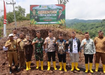 Bekerja Sama dengan PT Indoco, Polres Tulungagung Dukung Gerakan Tanam Jagung 1 Juta Hektar