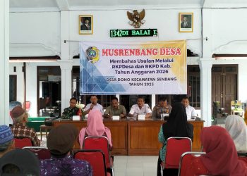 Musrenbang Desa donoTahun 2025 Pemdes Fokuskan  Pembangunan Infastruktur