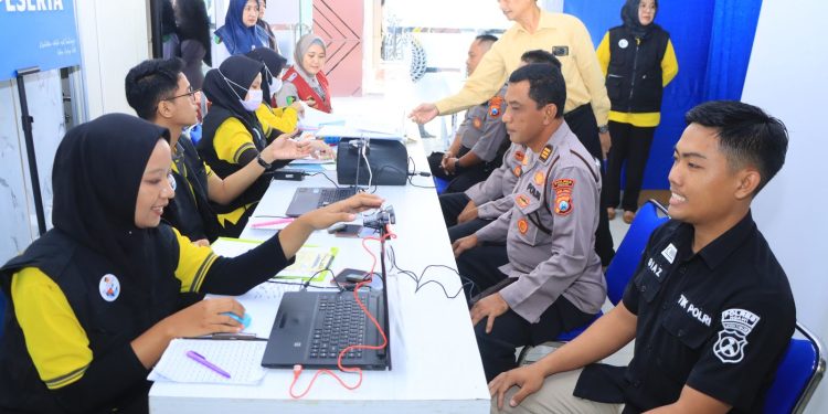 161 Personel Polres Ngawi melaksanakan Rikkesla Tahun 2025