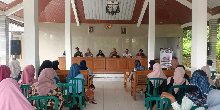 Jaga Kamtibmas, Polisi Ngawi Tampung Curhat Warga Bringin