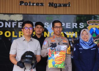 Pastikan Perayaan Imlek Aman, Polres Ngawi Sterilisasi dan Lakukan Pengamanan Klenteng