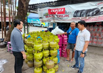 Polres Ngawi Cek Ketersediaan LPG 3 kg