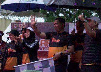 Pj. Bupati Takalar Lepas Peserta Fun Run 2025