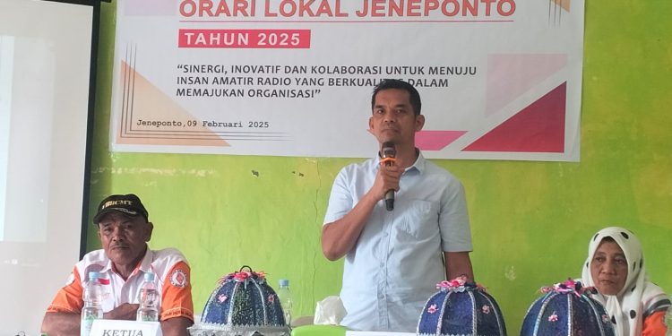 RAPAT KERJA ORARI LOKAL JENEPONTO TAHUN 2025: PERKUAT SINERGI DENGAN DINAS KOMINFOTIK