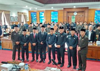 DPRD Tulungagung Umumkan Penetapan Pasangan Bupati dan Wakil Bupati Terpilih