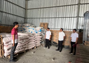 Dukung Ketahanan Pangan, Satgas Pangan Polres Ngawi Awasi Distribusi Pupuk Bersubsidi