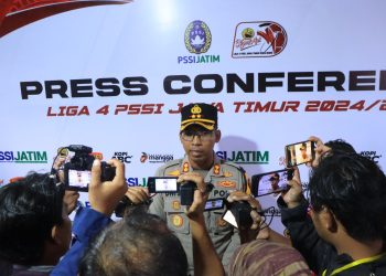 Polres Ngawi Sukses Kawal Pertandingan Babak 8 Besar Liga 4 Jawa Timur