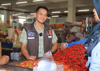 Monitoring Bapokting, Polres Ngawi dan Tim Sidak Pasar