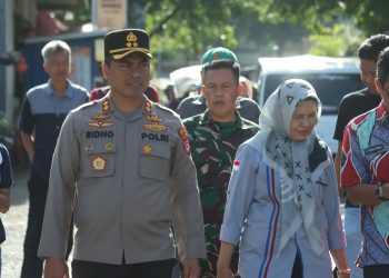 Pasar Mini Sengkang dan Gudang Bulog Dipantau Kapolres Wajo dan Forkopimda Jelang Ramadhan