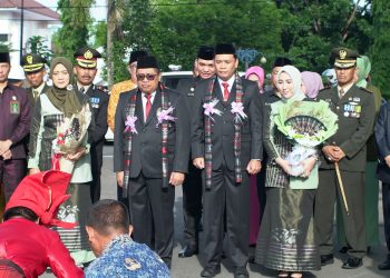 Perdana Usai dilantik, Bupati Takalar Irup pada Upacara Hari Gugurnya Pahlawan Nasional Ranggong Dg. Romo dan Wafatnya H. Padjonga Daeng Ngalle