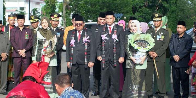 Perdana Usai dilantik, Bupati Takalar Irup pada Upacara Hari Gugurnya Pahlawan Nasional Ranggong Dg. Romo dan Wafatnya H. Padjonga Daeng Ngalle