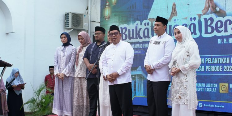 Pasca Pelantikan, Bupati dan Wakil Bupati Takalar gelar Tasyakuran dan Buka Puasa Bersama