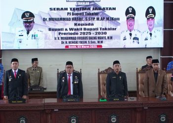 Sidang Paripurna DPRD Dalam Rangka Serah Terima Jabatan Bupati Takalar