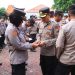 Bulan Suci Ramadhan, Kapolres Ngawi Cek Sikap Tampang Anggota
