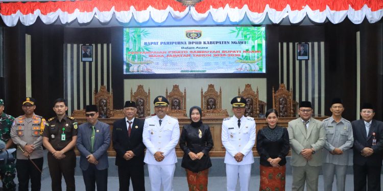 Kapolres Ngawi Hadiri Rapat Paripurna DPRD