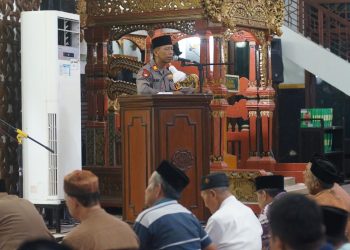 Semarakkan Bulan Suci Ramadhan, Polres Ngawi Gelar Tarawih Keliling