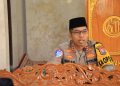 Tarawih berjamaah di Masjid Miftahul Huda, Kapolres Ngawi Beri Tausiyah