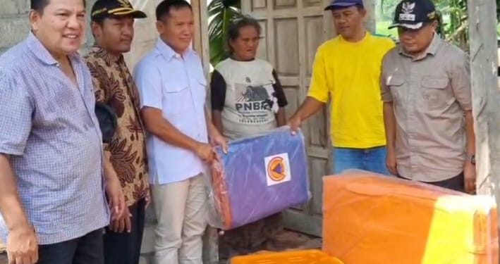 Wabup Tulungagung Bersama BPBD Tinjau Rumah Warga Terdampak Bencana di Desa Bendil jati kulon dan Tambak rejo