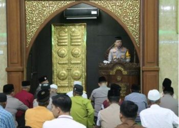 Usai Pimpin Patroli Skala Besar, Kapolres Tulungagung Safari Subuh di Wilayah Kecamatan Ngantru