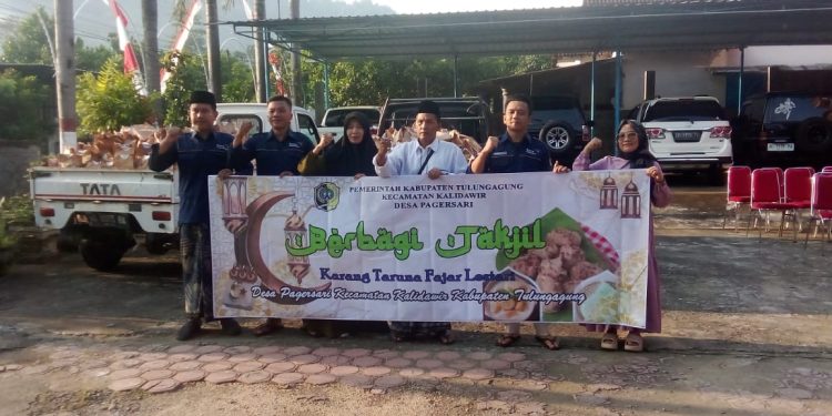 Ramadhan Berkah, Pemdes Pagersari Bagikan Ribuan Takjil dan Buka Puasa Bersama