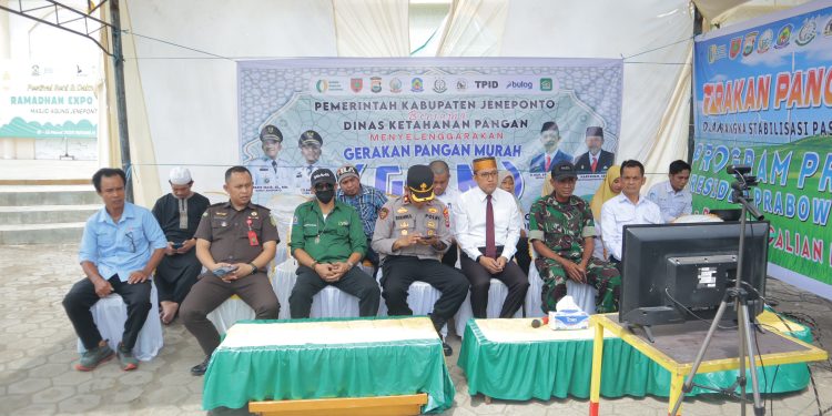Pemerintah Kabupaten Jeneponto Gelar Gerakan Pangan Murah Untuk Kendalikan Inflasi Jelang Idulfitri 1425 H