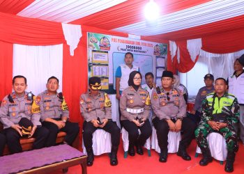 Kapolres Ngawi Cek Pos Pengamanan Jogorogo